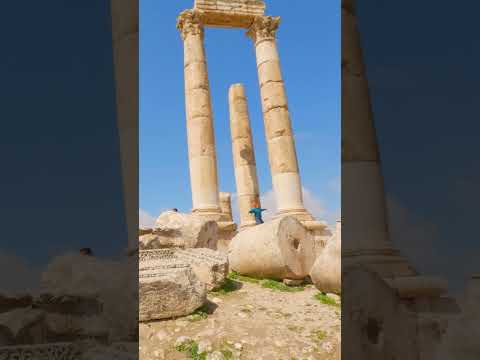 Ruins of Amman Citadel #prowalktours #travel #jordan