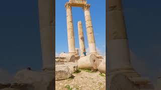 Ruins of Amman Citadel #prowalktours #travel #jordan