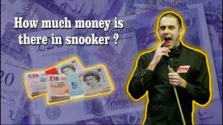 How much money is there in snooker? 2021