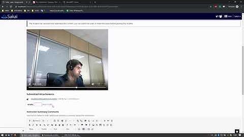Audio and Video submissions for Assignments. New feature for the Sakai LMS