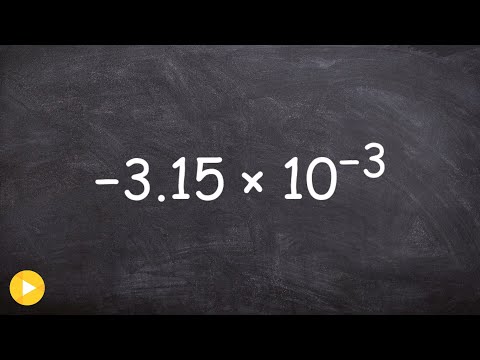 Video: Paano mo isusulat ang 56000 sa scientific notation?