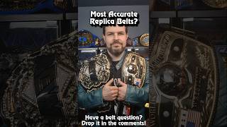 Which are the Best Wrestling Replica Belts? #wwe #shorts #collection WWE Replica Belt Review