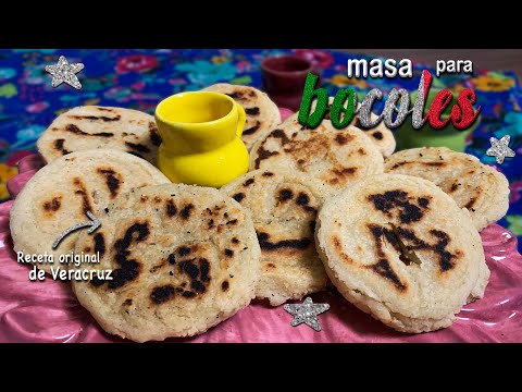 🇲🇽 Masa Para Bocoles Veracruzanos - Recetas Mexicanas Tradicionales