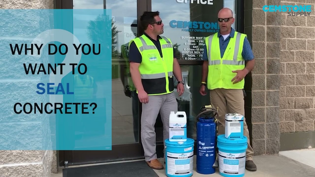 Cemstone Supply Q&A - What is Cure & Seal?
