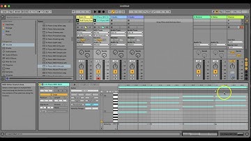 Recording clips in Ableton Live Session View