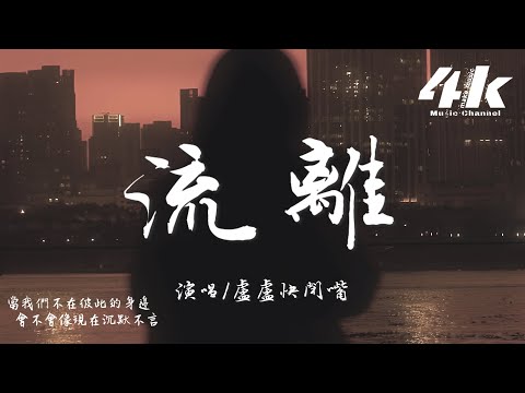 盧盧快閉嘴 - 流離『是不是那一刻 掌心空了，雨還下著 風靜止了。』【高音質|動態歌詞Lyrics】♫