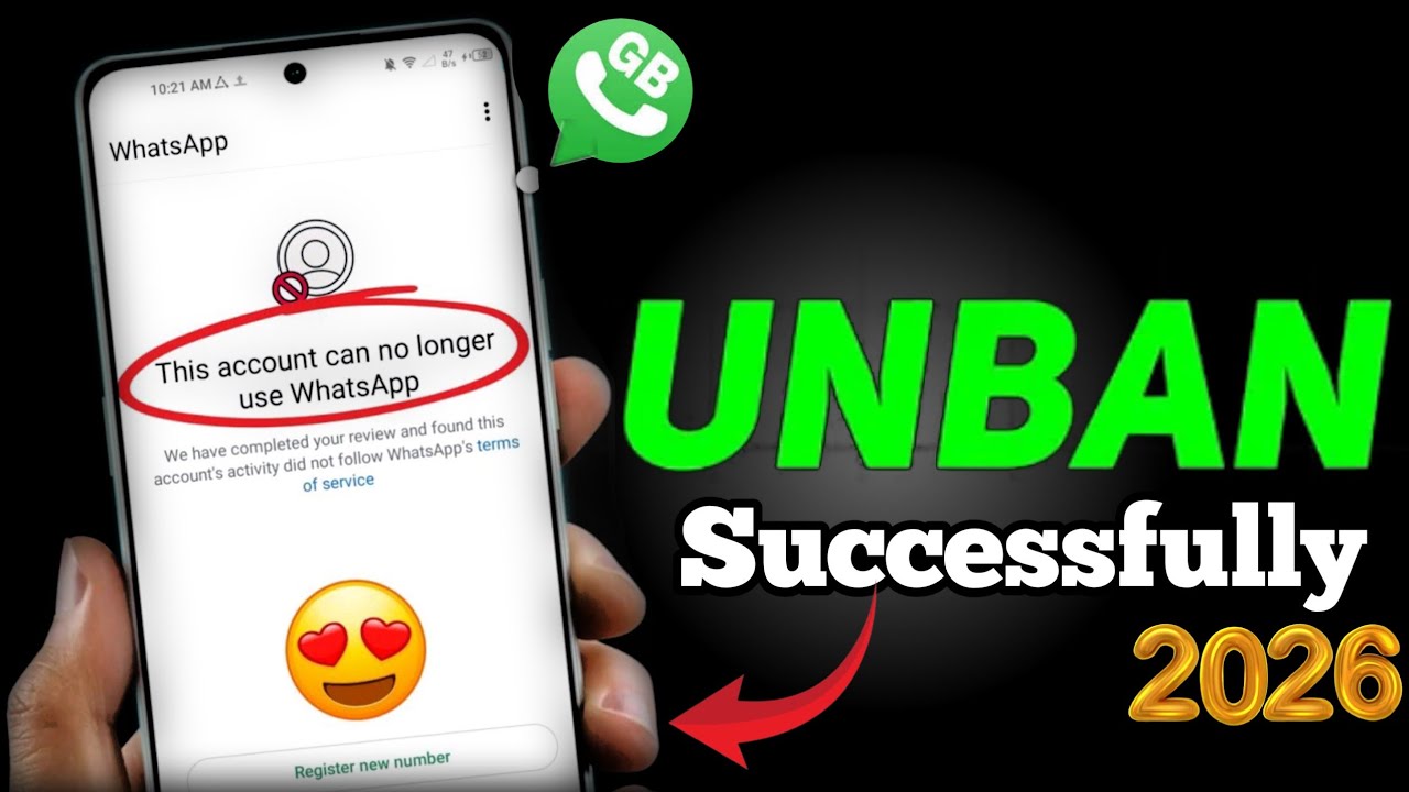 Whatsapp Ban Solution | This Account Cannot Longer Use WhatsApp| Ban Solution | GBWHATSAPP Solution