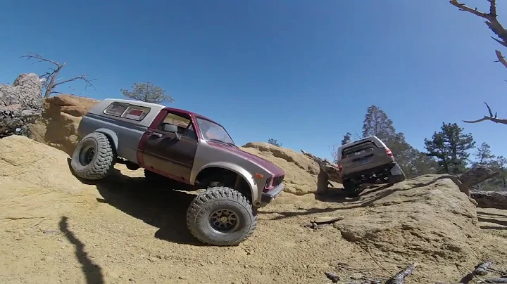 1/10 Scale Crawler | RC4WD TF2 4Runner & Mojave | Trailing Palmer Park, CO.