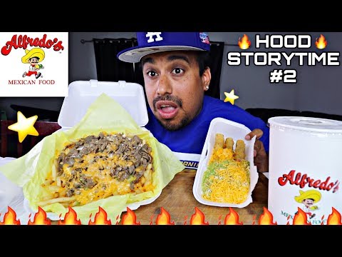 Alfredo’s Classic SUPER FRIES, Crunchy Taquitos | Mexican Food | Carne Asada French Fries Mukbang