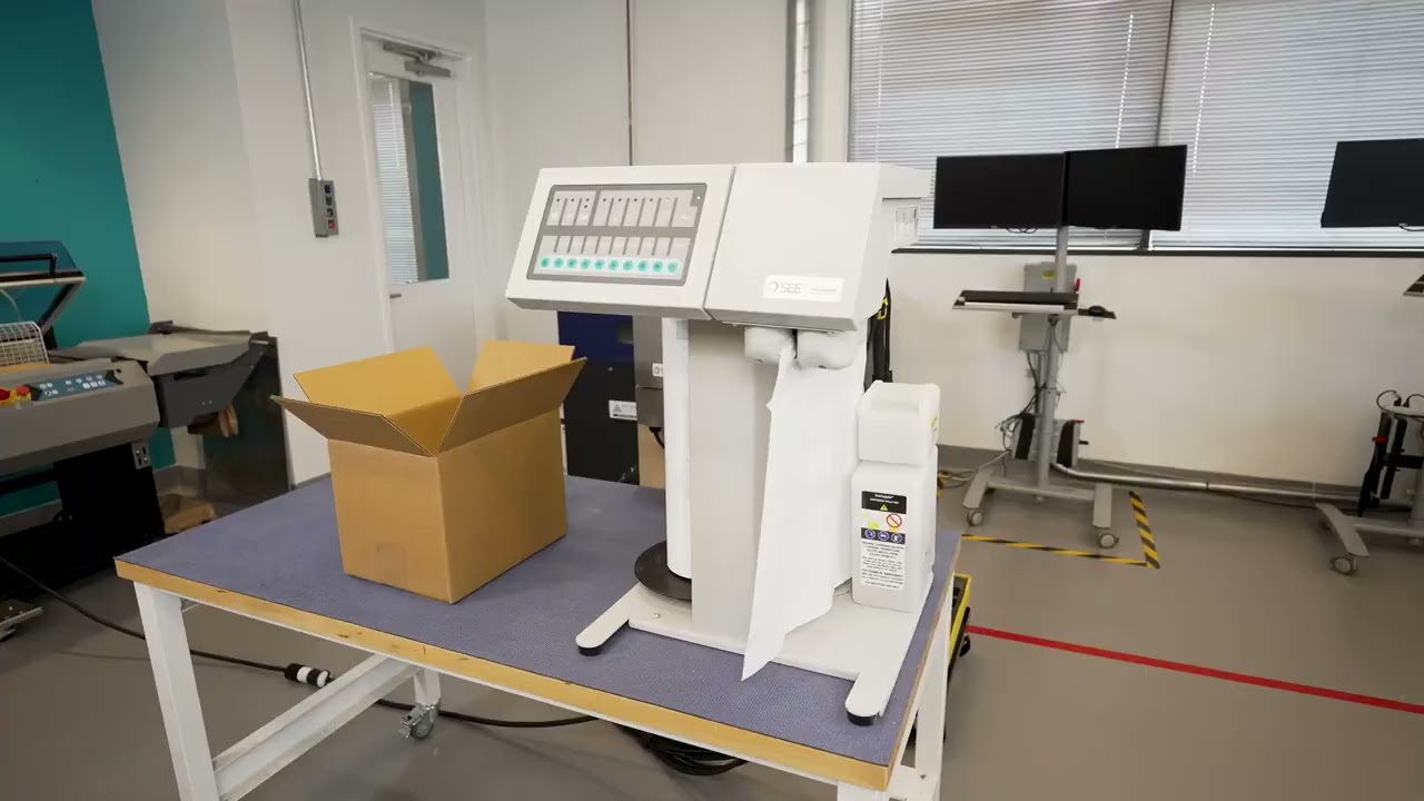 SEALED AIR®  Instapacker® Tabletop foam in bag system   HD 1080p