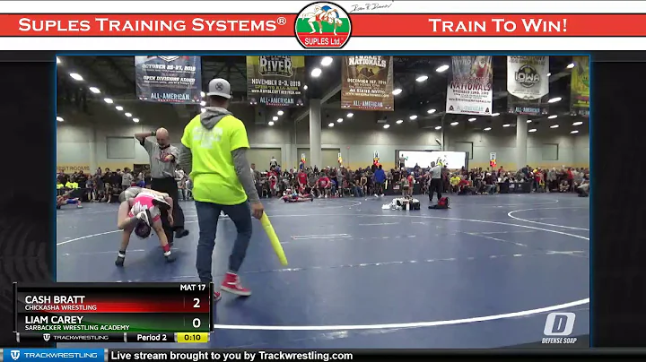 G 3-4 60 Liam Carey Sarbacker Wrestling Academy Vs...