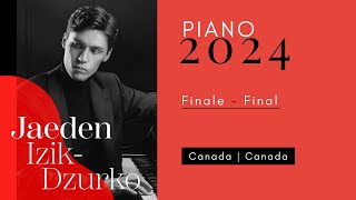 CMIM Piano 2024 - Finale | Final - Jaeden Izik Dzurko