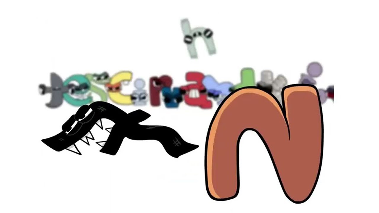 The Best Scenes Alphabet Lore (part 1) - YouTube