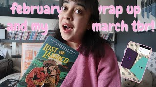 february WRAP UP + march TBR!