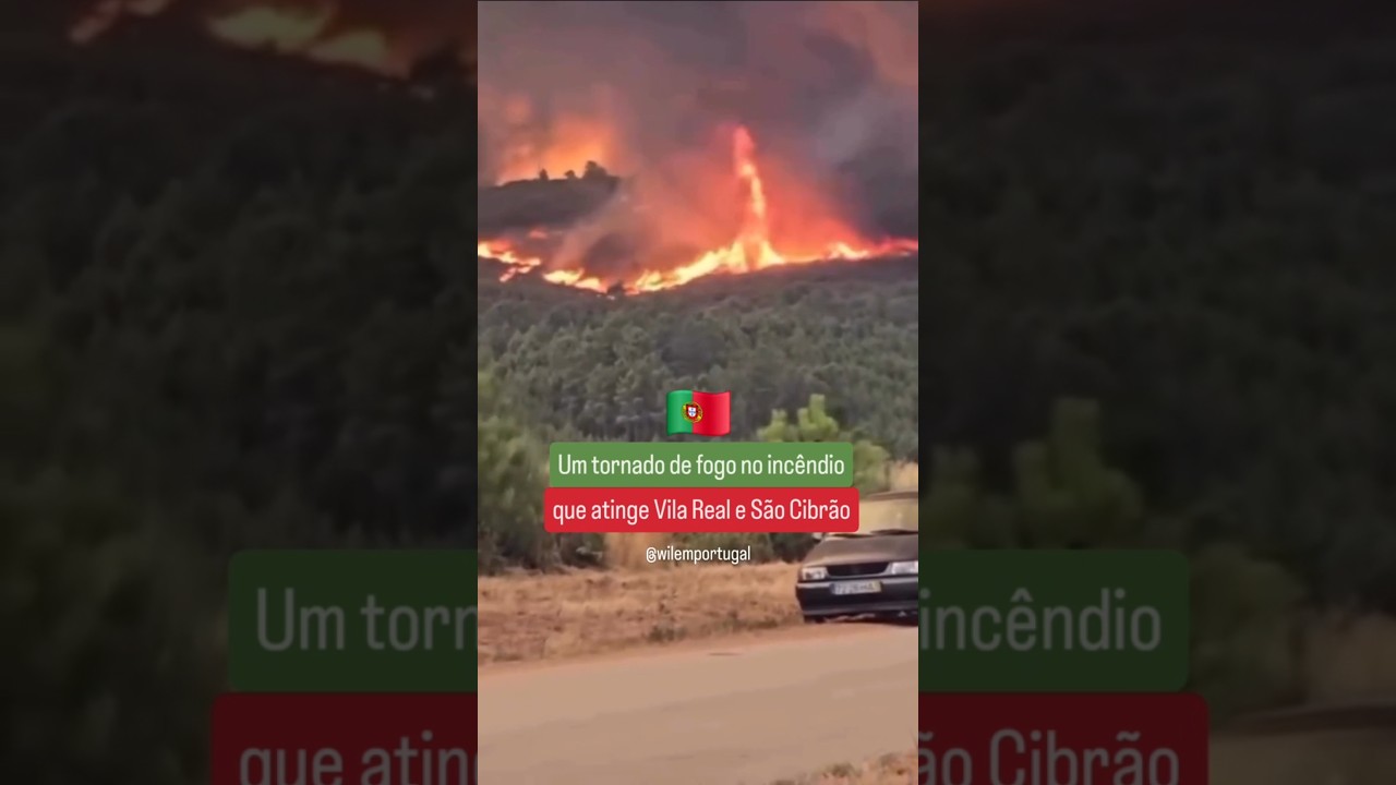 Incêndio em Portugal