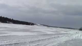 Volvo XC70 Icy Off-roading at Grand Desert Beach