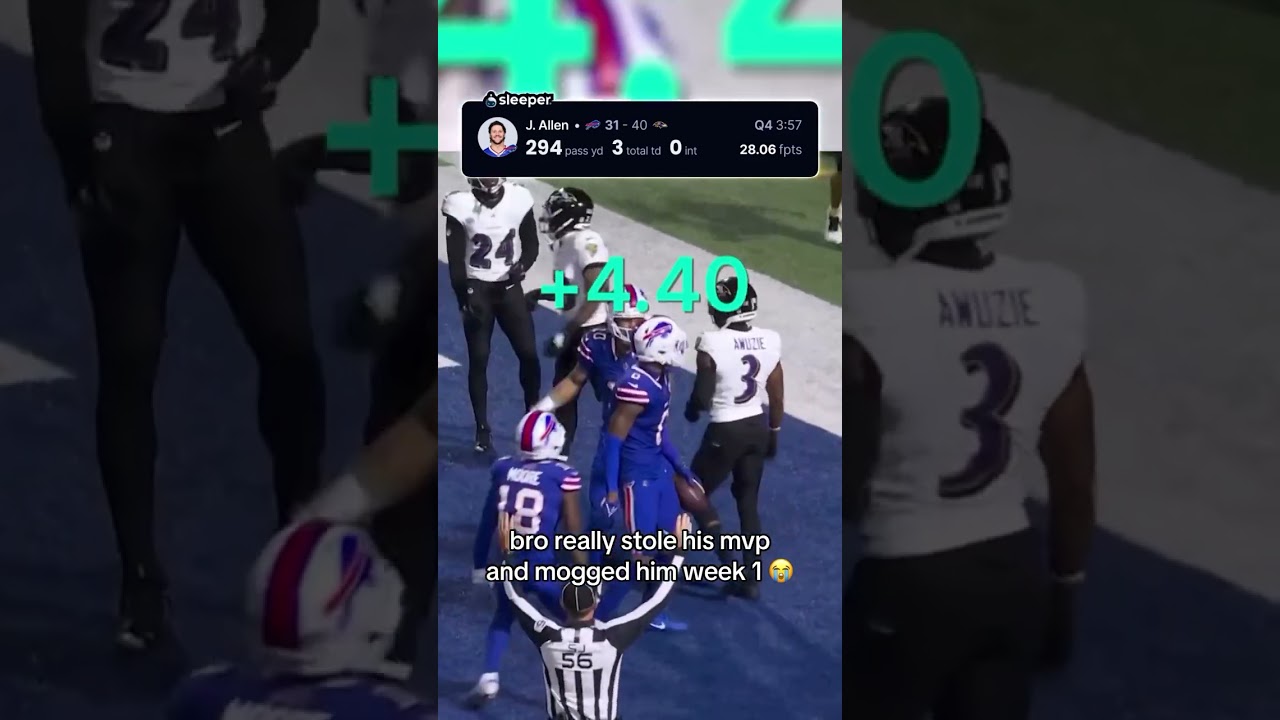 Y’all knew a Josh Allen fantasy tracker was coming 🤣 enjoy!