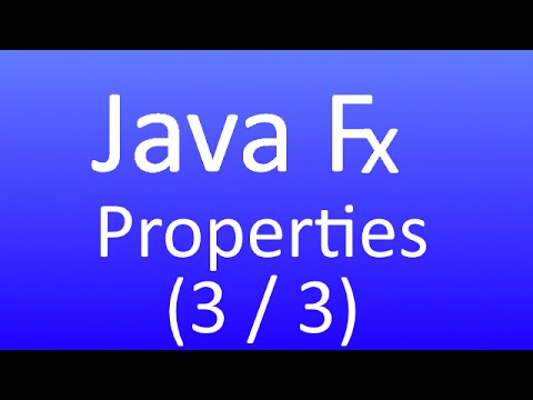 JavaFX [12] - Methoden von Properties