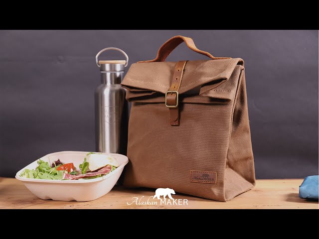 Sac repas isotherme kaki ALASKAN MAKER - Culinarion