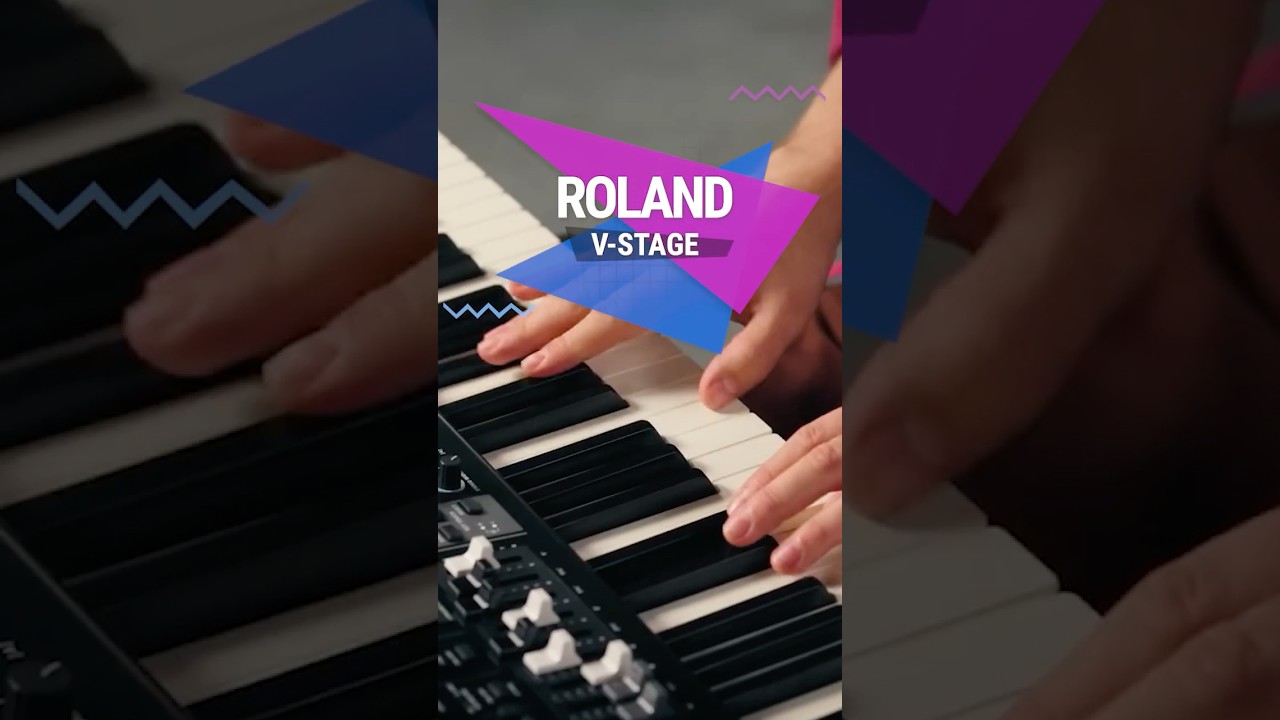 ROLAND V-STAGE music demo 