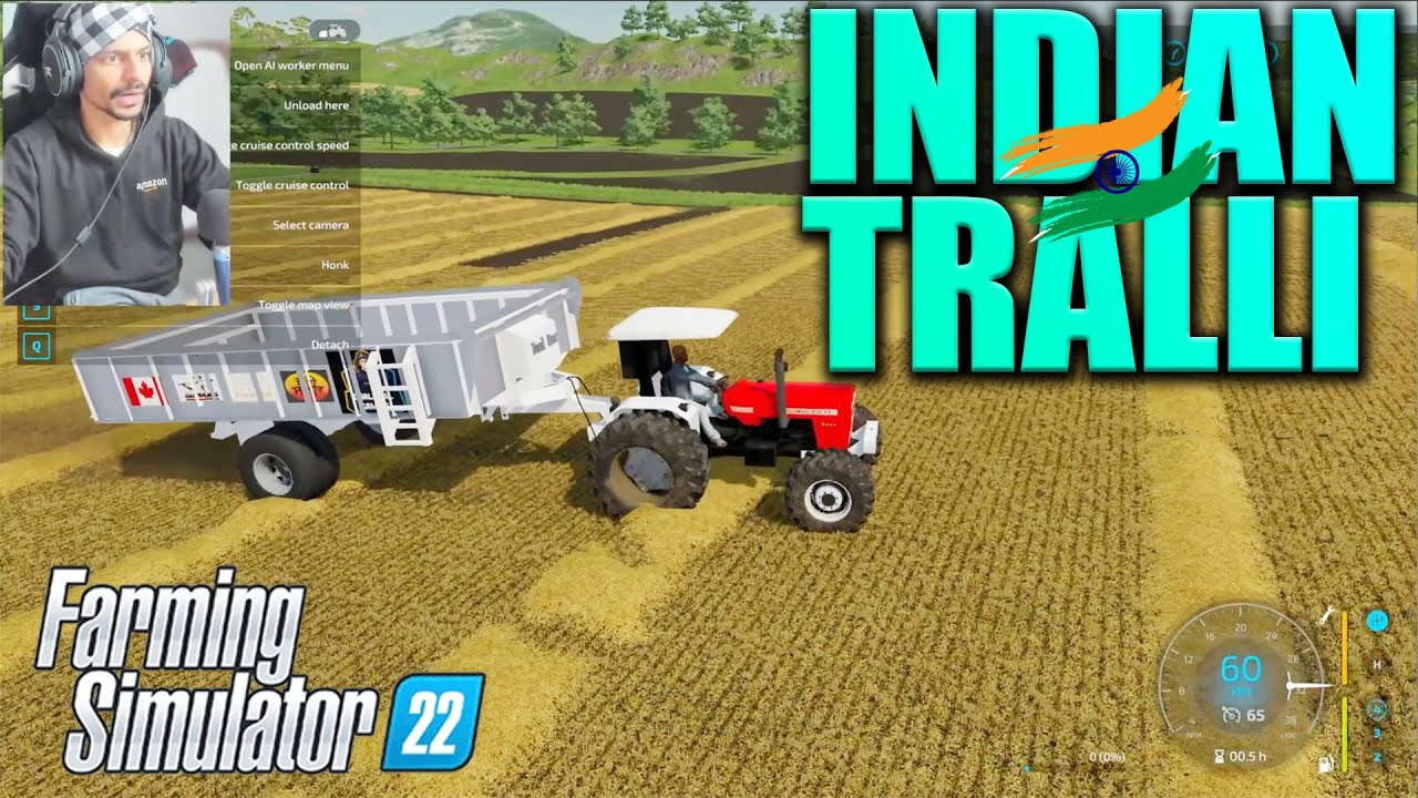 New TRALLI AND CHICKEN FARM !! INDIAN FARMING SIMULATOR 2022 x BrarTV