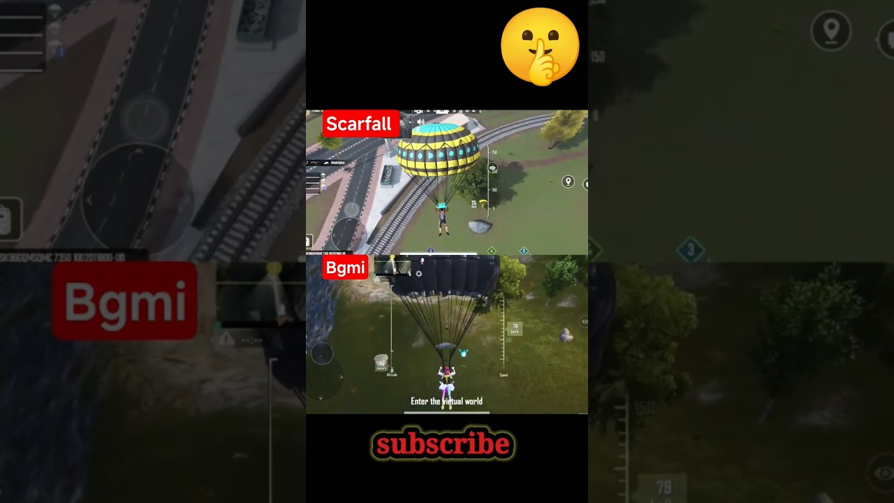 BGMI vs ScarFall 🔥Indian Battle Royale War Begins 