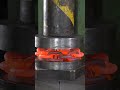 Hydraulic Press Forging Iron into  Perfect Shape #shortvideo #viralshort #hydrolics #satisfying #usa