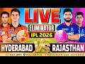 Live: SRH Vs RR Eliminator IPL 2026 Match Today Live Cricket Score Commentary Hyderabad v Rajasthan
