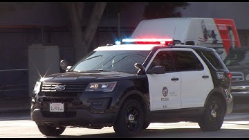 LAPD West LA Unit Responding