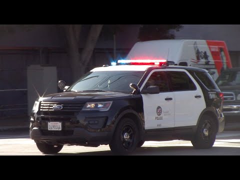 LAPD West LA Unit Responding