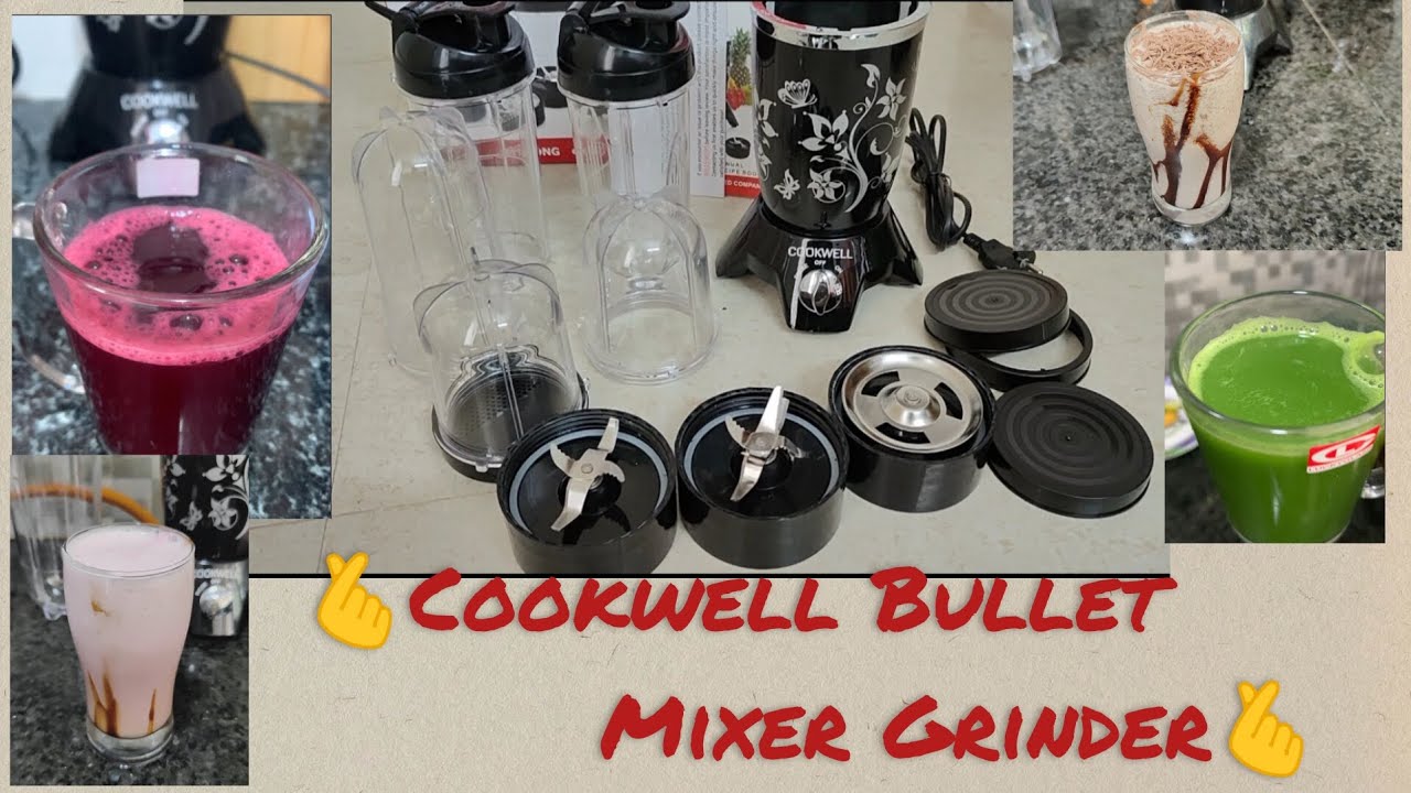 Cookwell Bullet Mixer Grinder Review Mixer Blender Grinder Kitchen