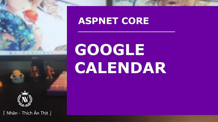 ASPNET CORE | Create google calendar using Google Api