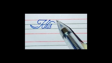 Name of Krishna write ✍️ in beautiful cursive style.||. Comment your name to write a name.