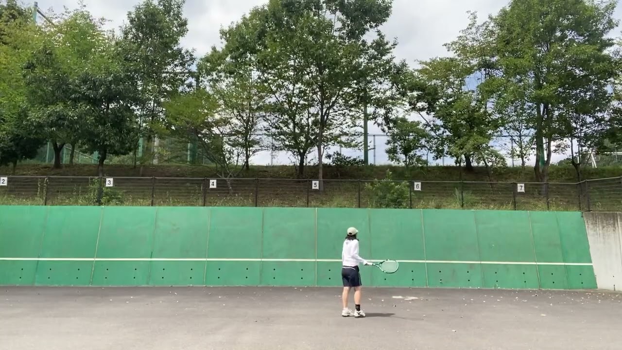 2025年8月28日 フォアハンド見直しショートラリー的に③