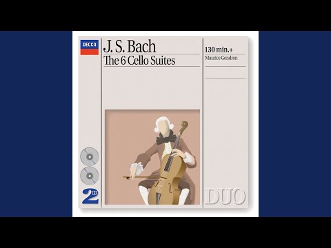 J.S. Bach: Suite for Solo Cello No. 1 in G Major, BWV 1007 - 1. Prélude