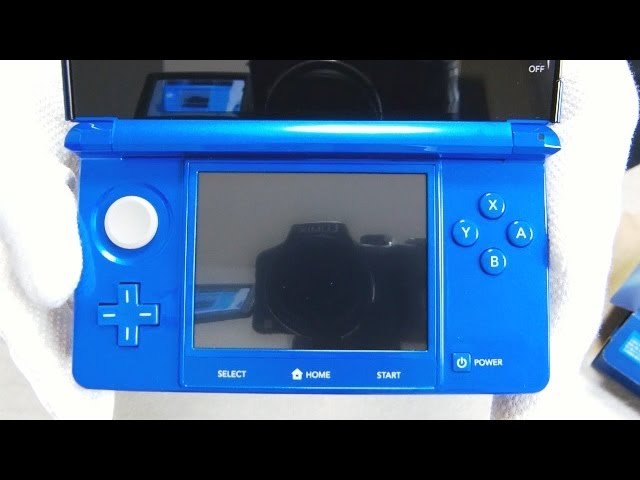 Nintendo 3DS Cobalt Blue Unboxing - ASMR ニンテンドー 3DS コバルトブルー 開封