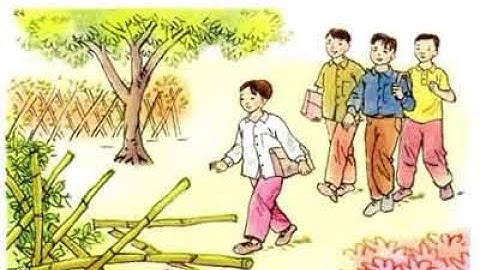 Tập đọc lớp 3 tuần 5, bài 13: Người lính dũng cảm