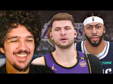LUKA's LAKERS & AD's MAVS on NBA 2K25 Play Now Online