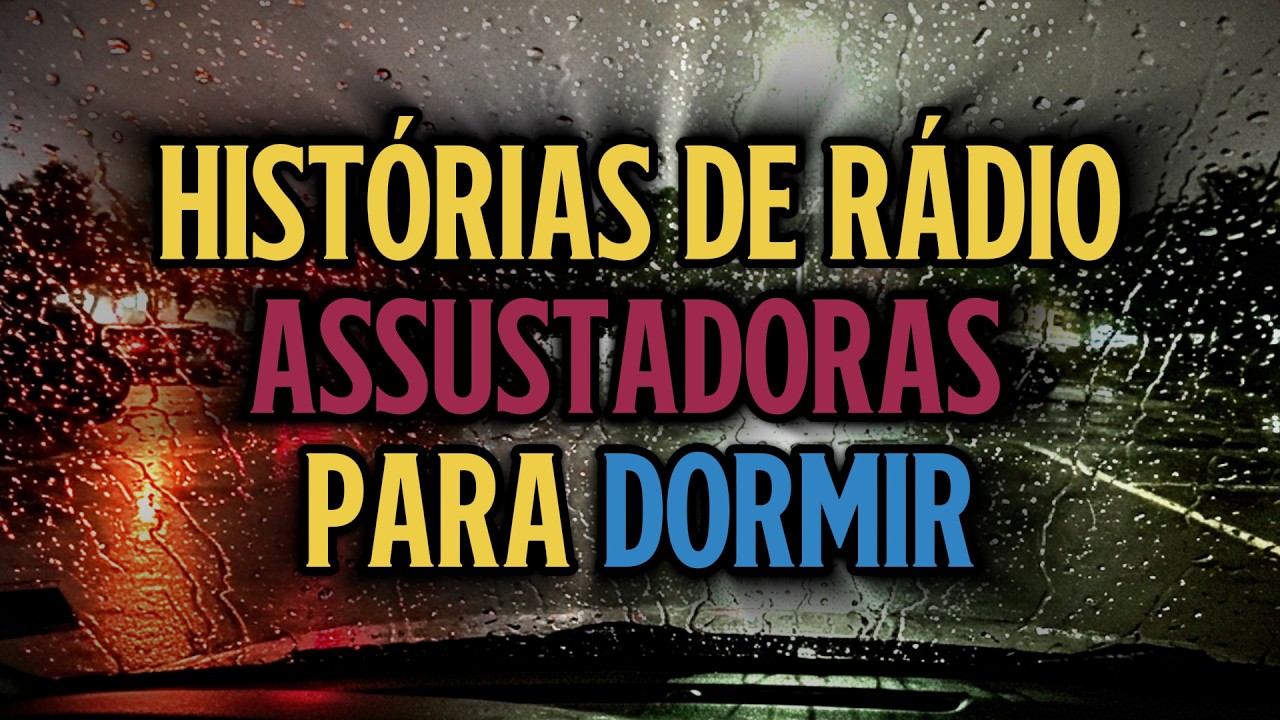 Durma ao Som da CHUVA com Histórias de Rádio Arrepiantes Vol 11 | Durma Rapidamente | Janela Chuvosa