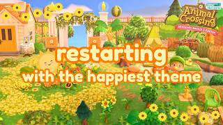 spring is finally here, which means... a new island restart! | acnh | buttercup