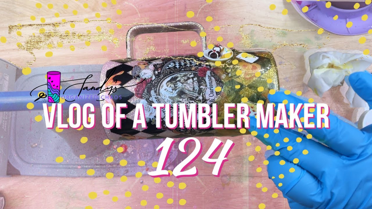 124th Vlog of a Tumbler Maker Let's make this upside down drip! YouTube