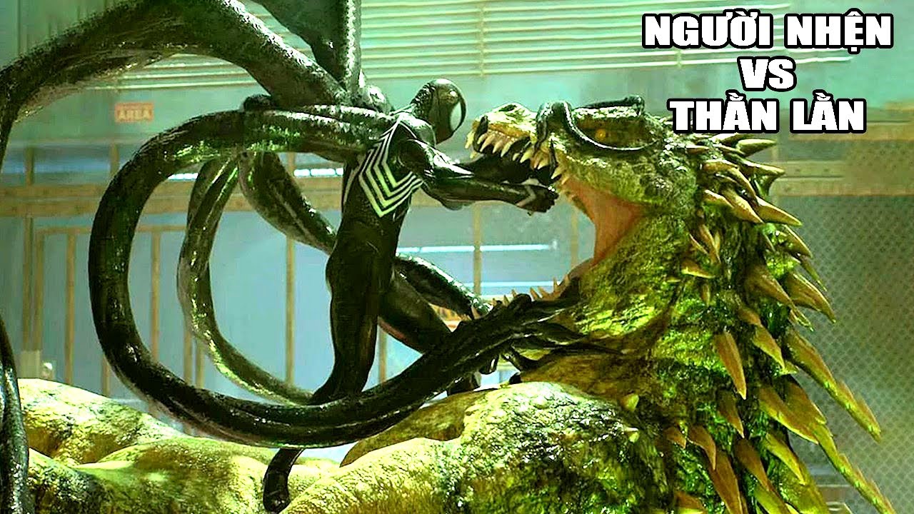 NGƯỜI NHỆN ĐEN và QUÁI VẬT THẰN LẰN KHỔNG LỒ | Spider Man 2 | PS5