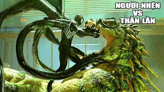 BLACK SPIDER-MAN VS GIANT LIZARD MONSTER | Spider-Man 2 | PS5 screenshot 2