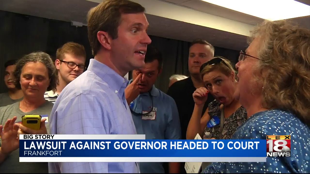 Lawsuit filed by Lt. Governor Hampton against Governor Bevin moving forward newspaper mockup