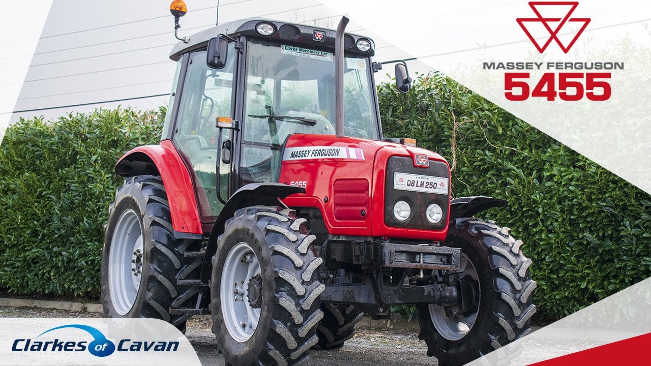 Massey Ferguson 5455 Walkaround - YouTube