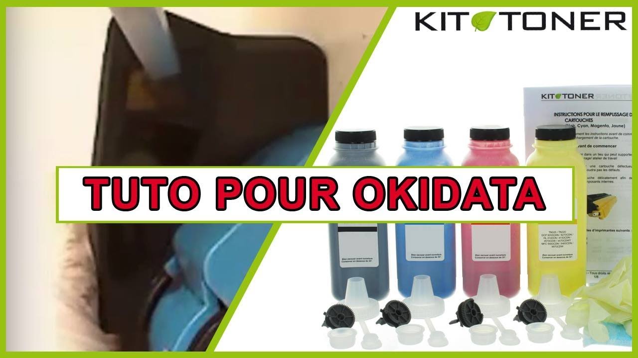 Instructions pour la recharge OKI