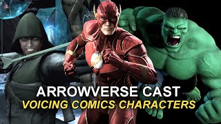 Arrowverse Actors in Video Games / Animation