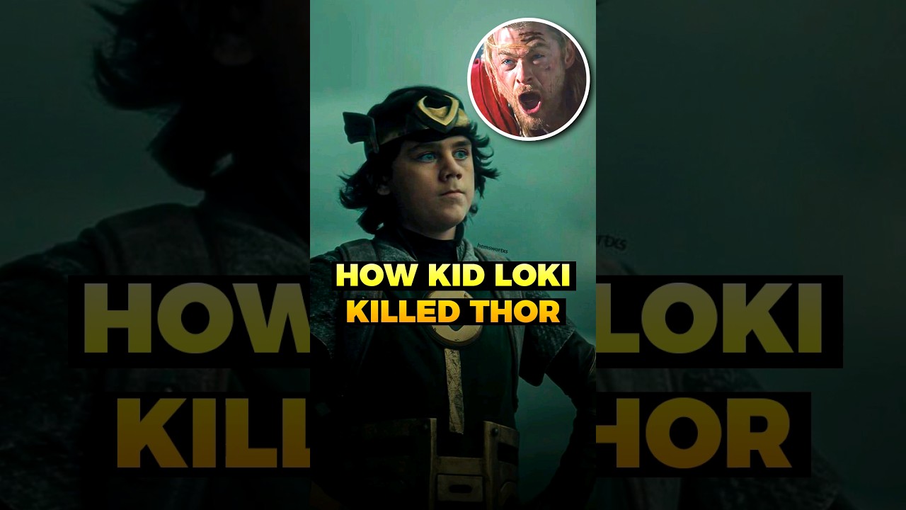 This Is How Kid Loki Killed Thor/MCU Facts 💥 