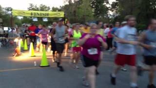 Starlit Running Company 5K start Blue Moon
