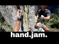 Crack climbing classics of valle dell orco pov 3 2022